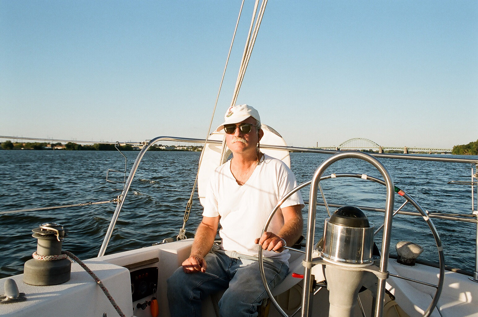 crew at wheel